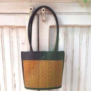 Baskets Of Cambodia, Curved Avi, Tote Bag.